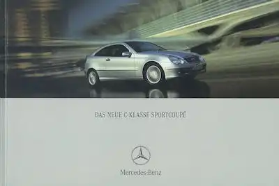 Mercedes-Benz C-Klasse Sportcoupé Prospekt 2.2001