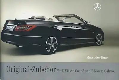 Mercedes-Benz E-Klasse Coupé + Cabriolet Zubehör Prospekt 3.2010