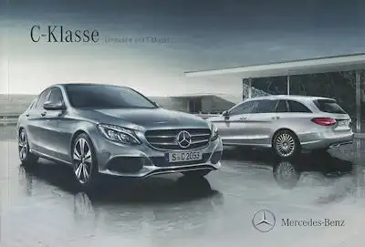 Mercedes-Benz C-Klasse Limousine und T-Modell Prospekt 6.2015