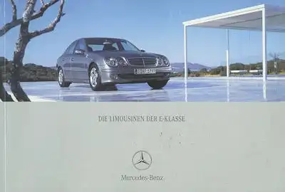 Mercedes-Benz E-Klasse Limousinen Prospekt 7.2004