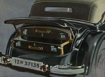 Mercedes-Benz Typ 200 Prospekt 1936