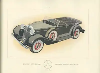 Mercedes-Benz Typ 290 Prospekt 1.1935