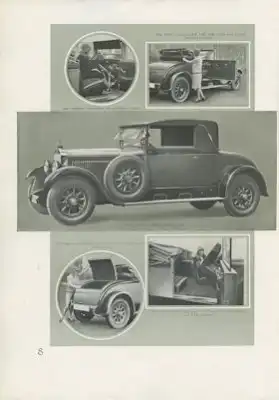 Mercedes-Benz Typ 320 12/55 PS Prospekt 2.1928