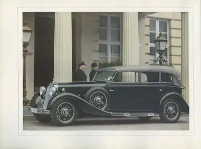 Mercedes-Benz Typ 500 Prospekt 1.1938