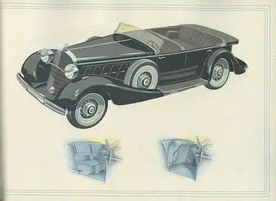 Mercedes-Benz Typ 500 Prospekt 1.1938