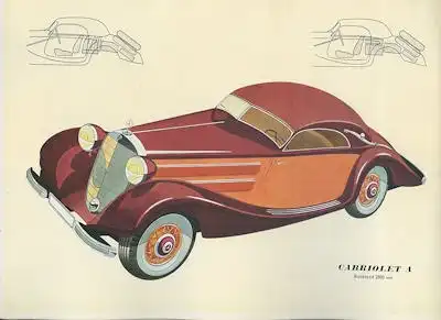 Mercedes-Benz Typ 320 Prospekt 4.1937