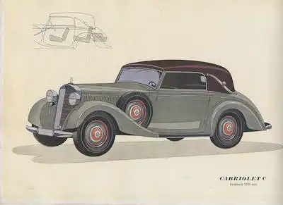 Mercedes-Benz Typ 230 Prospekt 4.1937