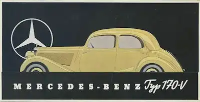 Mercedes-Benz 170 V Prospekt 7.1938