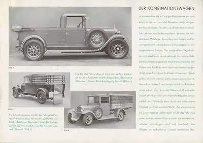 Mercedes-Benz Typ L 1000 Prospekt 1.1933