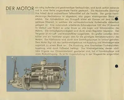 Mercedes-Benz Typ Schnellast- / Lieferwagen Prospekt 3.1929