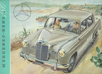 Mercedes-Benz 180 Prospekt 11.1953