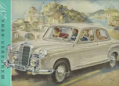 Mercedes-Benz 180 Prospekt 1954