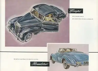 Mercedes-Benz 300 S Prospekt 1956