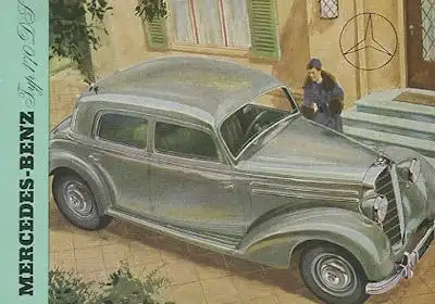 Mercedes-Benz 170 DS Prospekt 4.1953