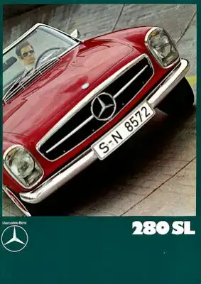 Mercedes-Benz 280 SL Prospekt 6.1970 it