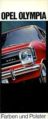 Opel Olympia Farben 1968
