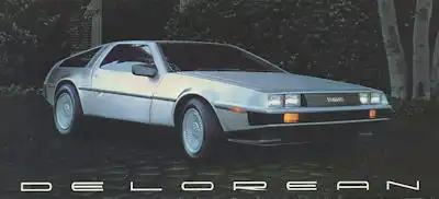 De Lorean Prospekt ca. 1980 e