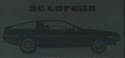 De Lorean Prospekt ca. 1980 e