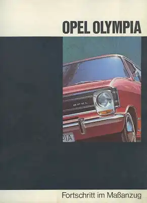 Opel Olympia Prospekt 9.1967