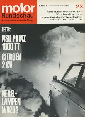 Motor Rundschau 1965 Heft 23