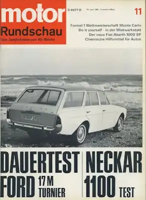 Motor Rundschau 1966 Heft 11