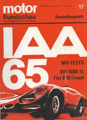 Motor Rundschau 1965 Heft 17