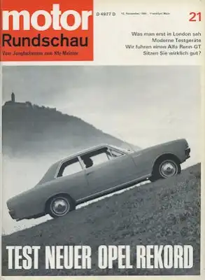 Motor Rundschau 1966 Heft 21