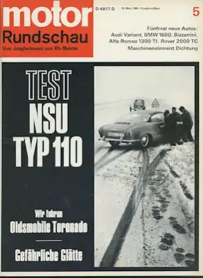 Motor Rundschau 1966 Heft 5