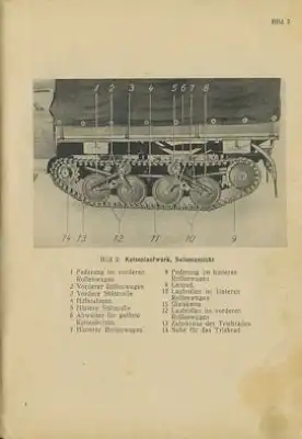 Opel Lkw 3t mit Gleiskette (Maultier) Bedienungsanleitung 2.1943