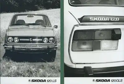 Skoda 105 S / L + 120 L / LS 7 Fotos 1970er Jahre