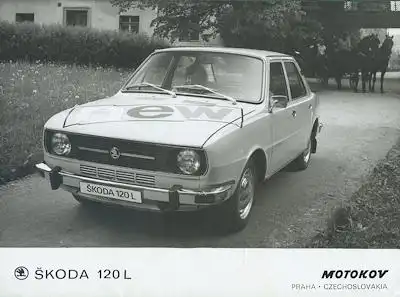 Skoda 105 S / L + 120 L / LS 7 Fotos 1970er Jahre