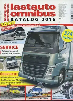 Lastauto + Omnibus Katalog Nr. 45 2016
