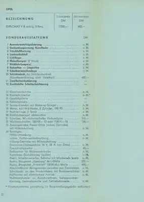 Opel Handbuch für den Verkäufer 1964-1966