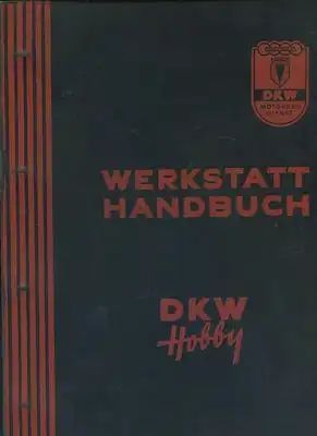 DKW Hobby Werkstatt Handbuch 1955