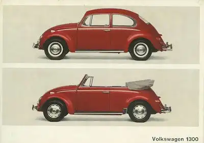 VW Käfer 1300 Farben 8.1965