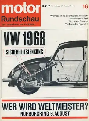 Motor Rundschau 1967 Heft 16