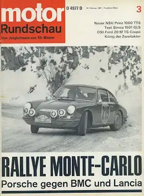 Motor Rundschau 1967 Heft 3