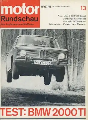 Motor Rundschau 1967 Heft 13