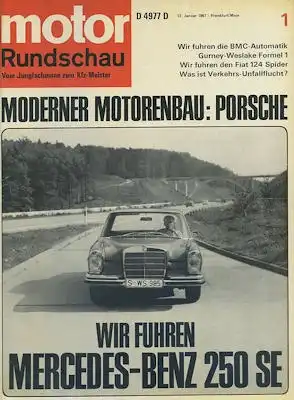 Motor Rundschau 1967 Heft 1