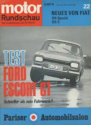 Motor Rundschau 1968 Heft 22