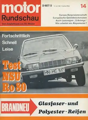 Motor Rundschau 1968 Heft 14