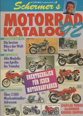 Schermer`s Motorrad Katalog 1992