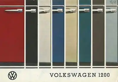 VW 1200 Farben 1.1964