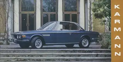 Karmann / BMW 2800 CS Prospekt ca. 1969