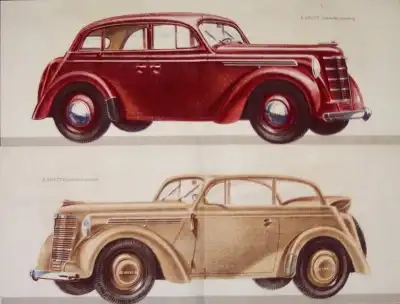 Opel Kadett Prospekt 1930er Jahre