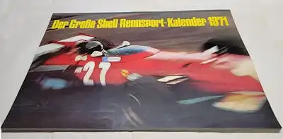 Shell Rennsport Kalender 1971