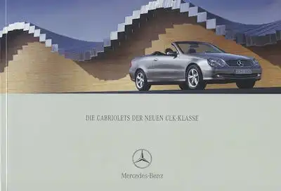 Mercedes-Benz CLK Cabriolet Prospekt 8.2003