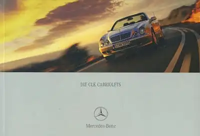 Mercedes-Benz CLK Cabriolet Prospekt 1.2001