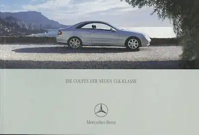 Mercedes-Benz CLK Coupé Prospekt 3.2002