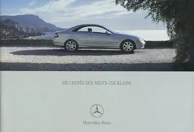 Mercedes-Benz CLK Coupé Prospekt 2.2002